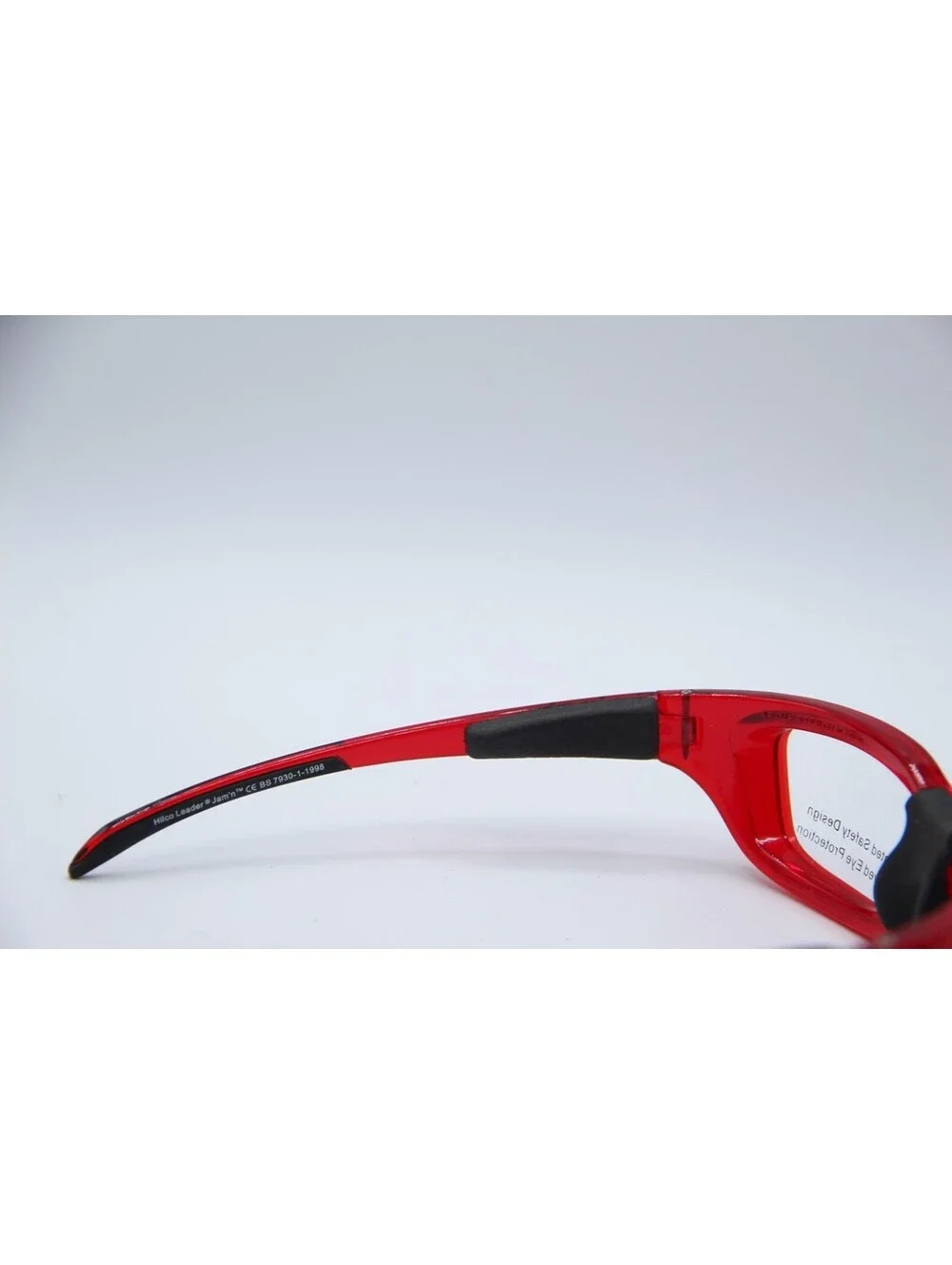 Leader Hilco Leader Jam'N Bs 7930-1-1998 Red Gray Authentic Eyeglasses 50-19